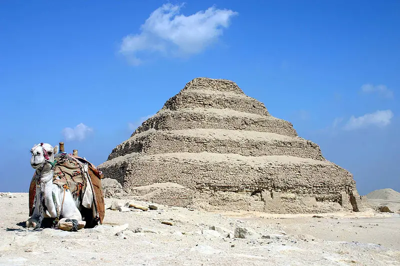 Step pyramid at Saqqara