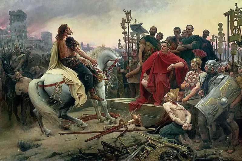 Siege alesia vercingetorix jules cesar