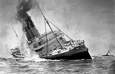 History of Sinking of the Lusitania